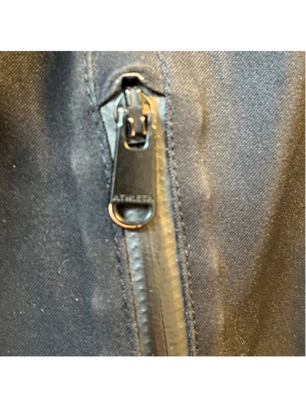Athleta Outbound Parka II Black Down Hooded Long Winter Coat Midi Women’s XL - Picture 8 of 16